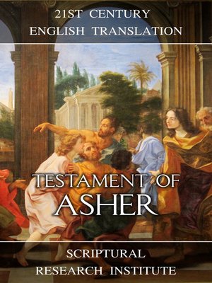 cover image of Testament of Asher